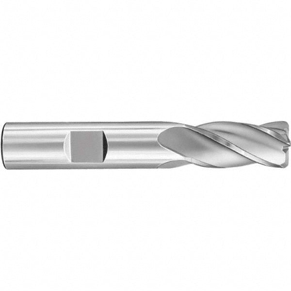Kyocera SGS Precision Tools 38160 Corner Radius End Mill 3/16" Dia, 5/8" LOC, 0.0200" Radius, 4 Flute, Solid Carbide