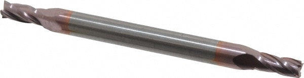 Kyocera SGS Precision Tools 39609 Square End Mill 3/32" Dia, 3/16" LOC, 4 Flute, Solid Carbide