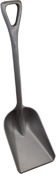 Vikan 6981RG One-Piece Regrind Shovel, 10.2", Gray