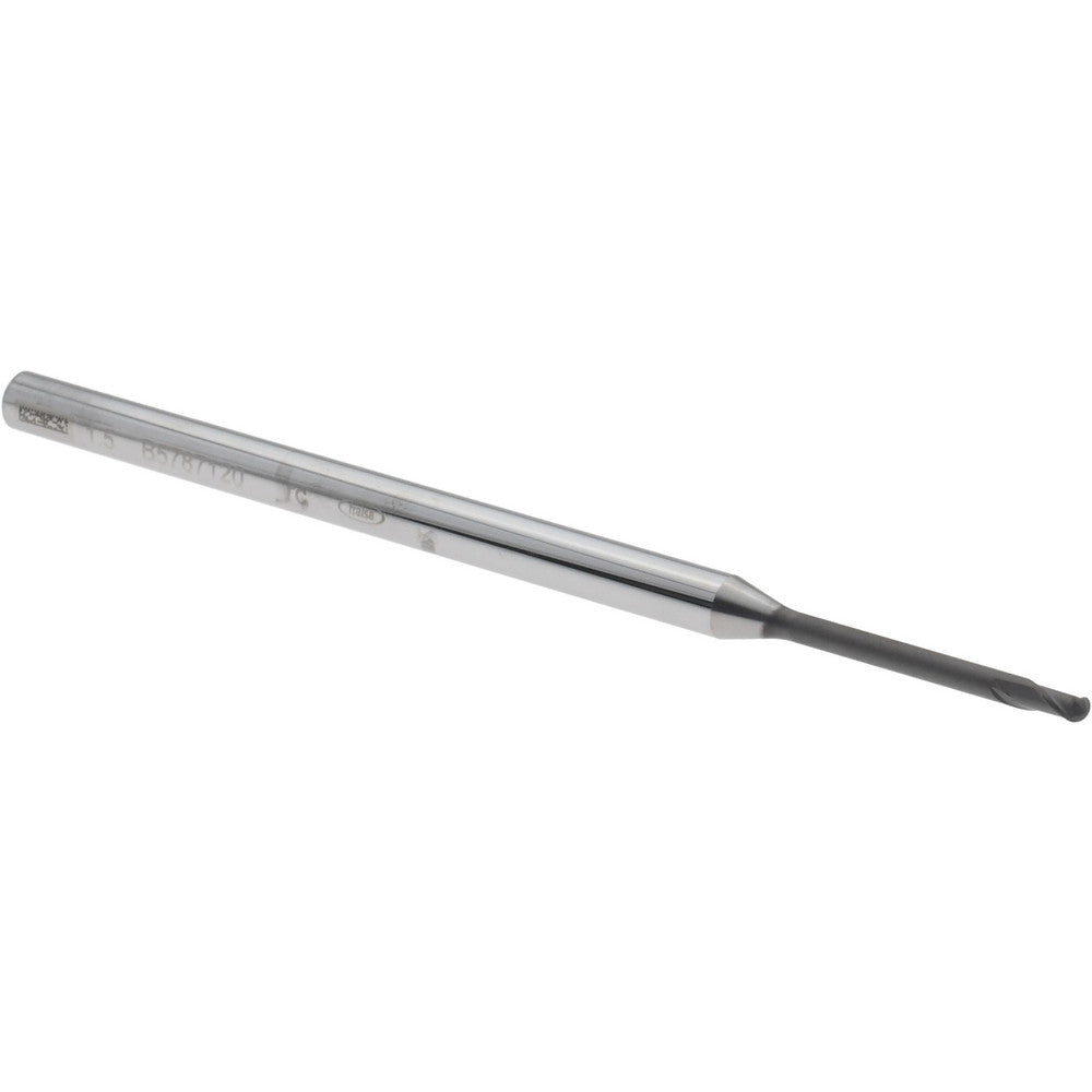 Fraisa B5787120 Ball End Mill 1.50 mm Dia, 1.80 mm LOC, 2 Flute, Solid Carbide