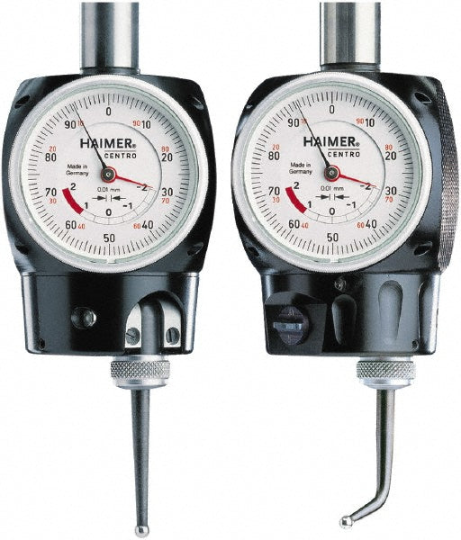 Haimer Usa 80.300.00.FHN 16mm Straight Shank, 5mm Point Diam, Dial Positioning Indicator