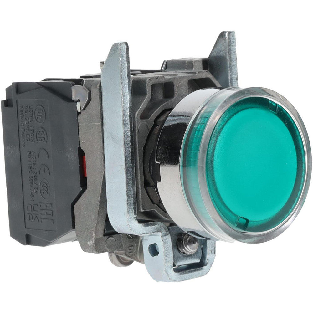 Schneider Electric XB4BW3365 Push-Button Switch 22 mm Mounting Hole Dia, Momentary (MO)