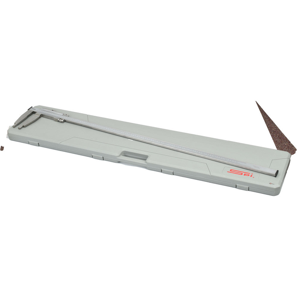 SPI CMS141007012 Vernier Caliper 0 to 40", 0.003" Accuracy, 0.001" Graduation, Stainless Steel