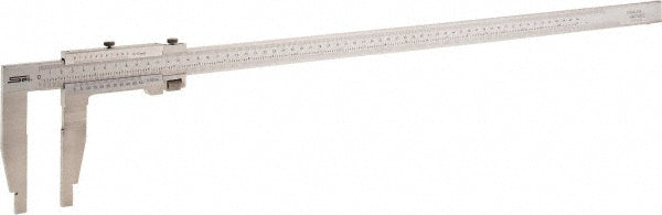 SPI CMS141007011 Vernier Caliper 0 to 24", 0.002" Accuracy, 0.001" Graduation, Stainless Steel