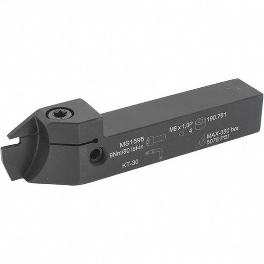 Kennametal 5981012 Indexable Grooving-Cutoff Toolholder EVSCTL120316C, 3 to 3 mm Groove Width, 16 mm Max Depth of Cut, Left Hand