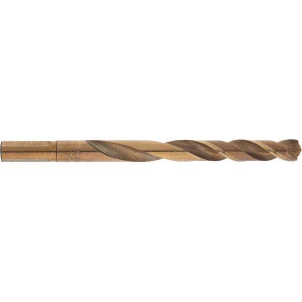Milwaukee Tool 48-89-2322 Mechanics Drill Bit 25/64" Dia, 135 &deg Point, Cobalt, Weldon Shank, Split Point