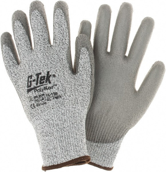 PIP 16-150/L Cut, Puncture & Abrasion-Resistant Gloves G-TekÂ® 16-150, Size Large, ANSI Cut A2, ANSI Puncture 4, Polyurethane, PolyKor