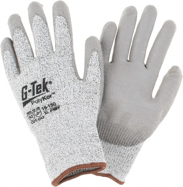 PIP 16-150/XL Cut, Puncture & Abrasion-Resistant Gloves G-TekÂ® 16-150, Size X-Large, ANSI Cut A2, ANSI Puncture 4, Polyurethane, PolyKor
