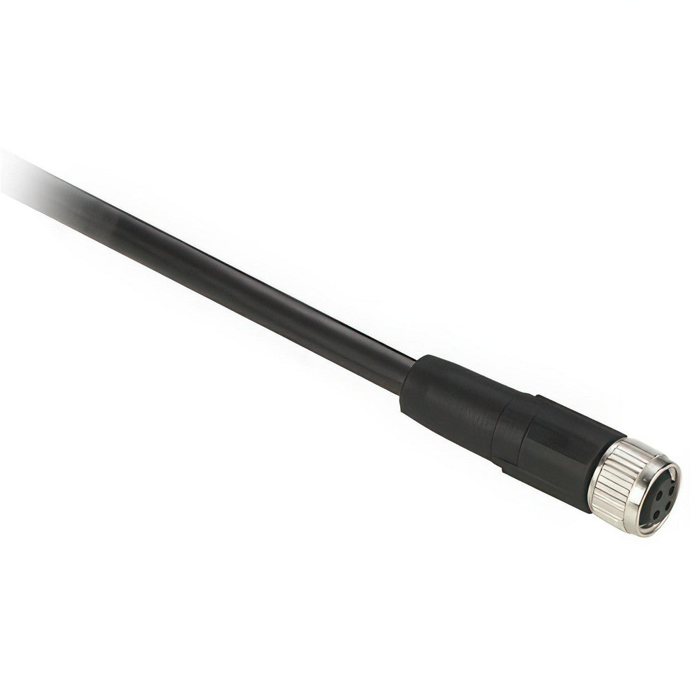 Telemecanique Sensors XZCP0941L2 4 Amp, M8 4 Pin Female Straight Cordset Sensor and Receptacle
