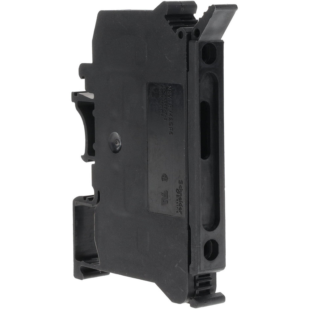 Schneider Electric NSYTRV42SF6 1 Pole, 500 Volt, 10 Amp, -40 to 266&degF, DIN Rail Mount, Polyamide Fused Terminal Block