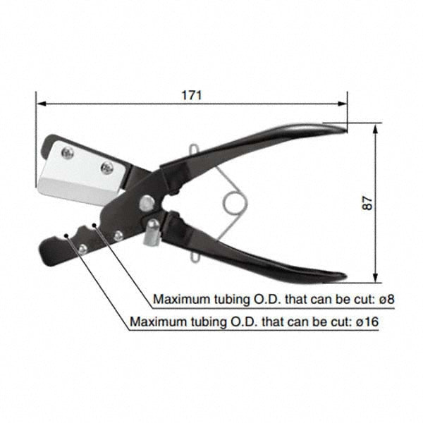 SMC Pneumatics TK-6 Hand Tube Cutter