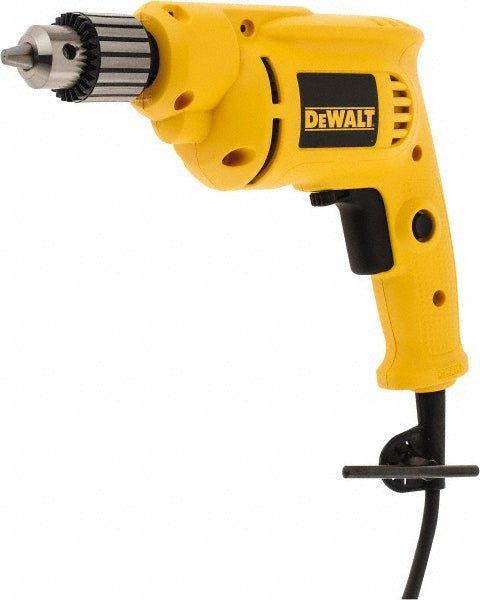 DeWALT DWE1014 Electric Drill 3/8" Keyed Chuck, Pistol Grip, 2,800 RPM
