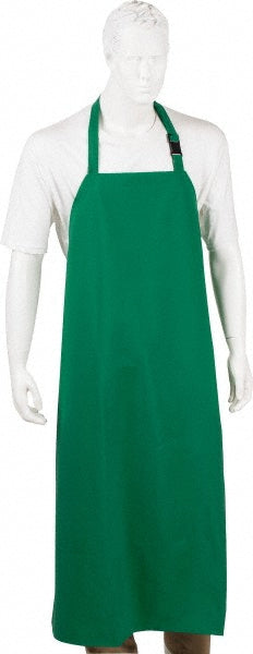 MCR Safety 368R5 Disposable Bib Apron One Size, Green