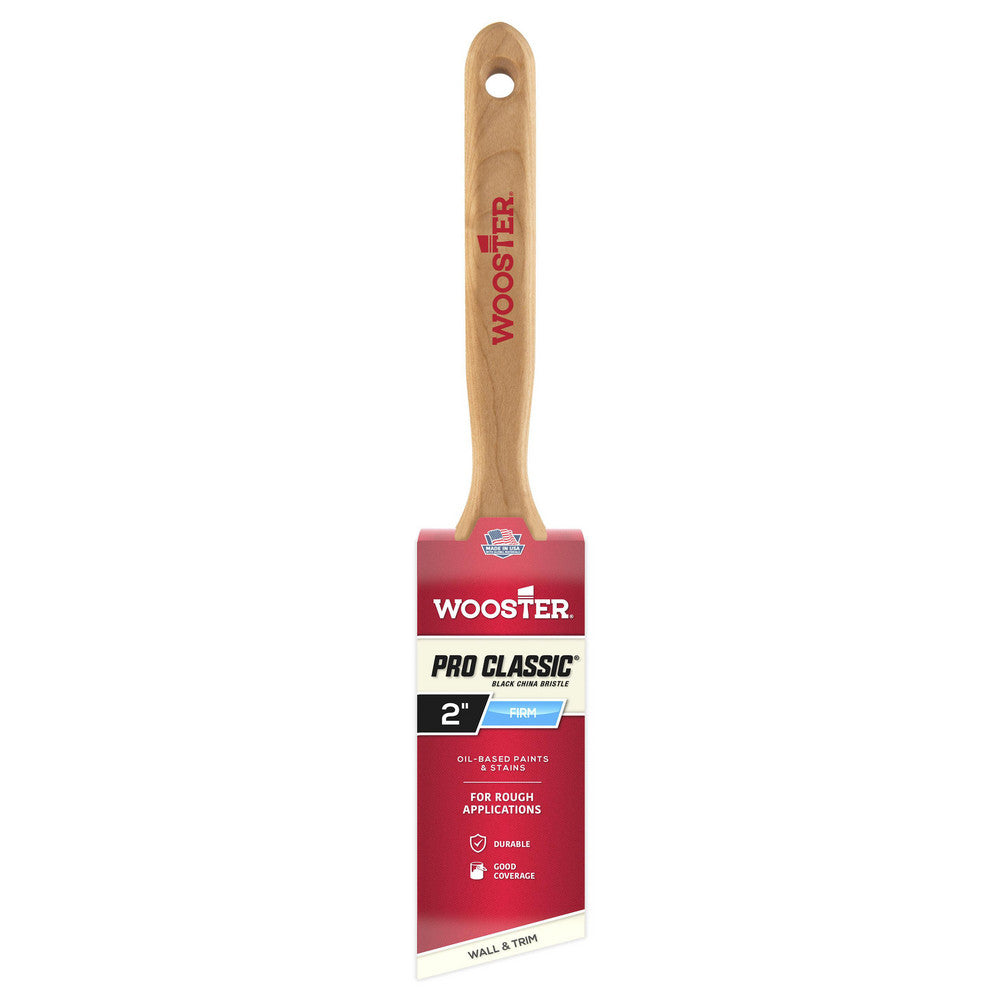 Wooster Brush Z1293-2 Paint Brush 2" Wide, Hog, Natural Bristle