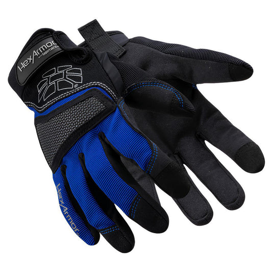 HexArmor 4018-XXL (11) Cut & Puncture-Resistant Gloves Size 2XL, ANSI Cut A6, ANSI Puncture 3, Synthetic Leather