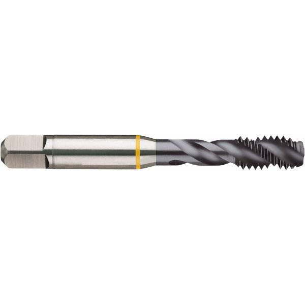 Guhring 9048815190500 Spiral Flute Tap  UNC,  3 Flute,  Modified Bottoming,  2B/3B Class of Fit,  Cobalt,  Ignator Finish