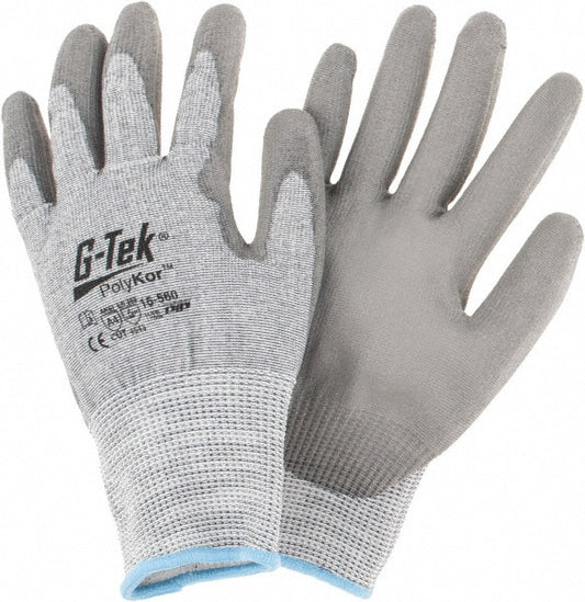 PIP 16-560/XXL Cut, Puncture & Abrasion-Resistant Gloves G-TekÂ® 16-560, Size 2X-Large, ANSI Cut A4, ANSI Puncture 4, Polyurethane, PolyKor