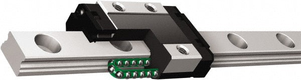 THK SRS7GMUU+85LM 23.4mm Block L x 17mm W x 6.7mm H, 8mm Transverse Hole Spcg, 12mm Lateral Hole Spcg, 2-Row Mini SRS7GM Assembly