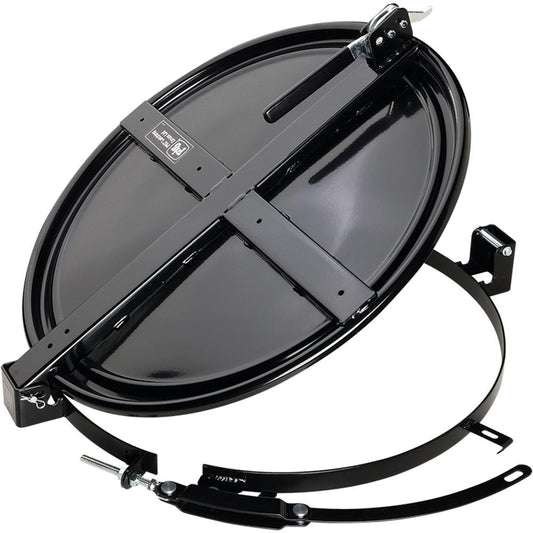 New Pig DRM1072-BK Drum Covers, Liners & Sheets Compatible Drum Capacity (Gal) 55.00  Type Lid with Gasket  Material Steel  Color Black  Closure Type One-Hand Latch  Anti-static No