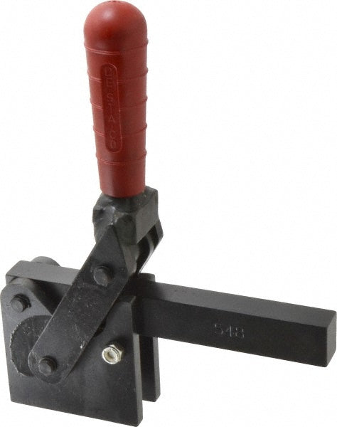 De-Sta-Co 548 Manual Hold-Down Toggle Clamp Vertical, 2,500 lb Capacity, Solid Bar, Straight Base