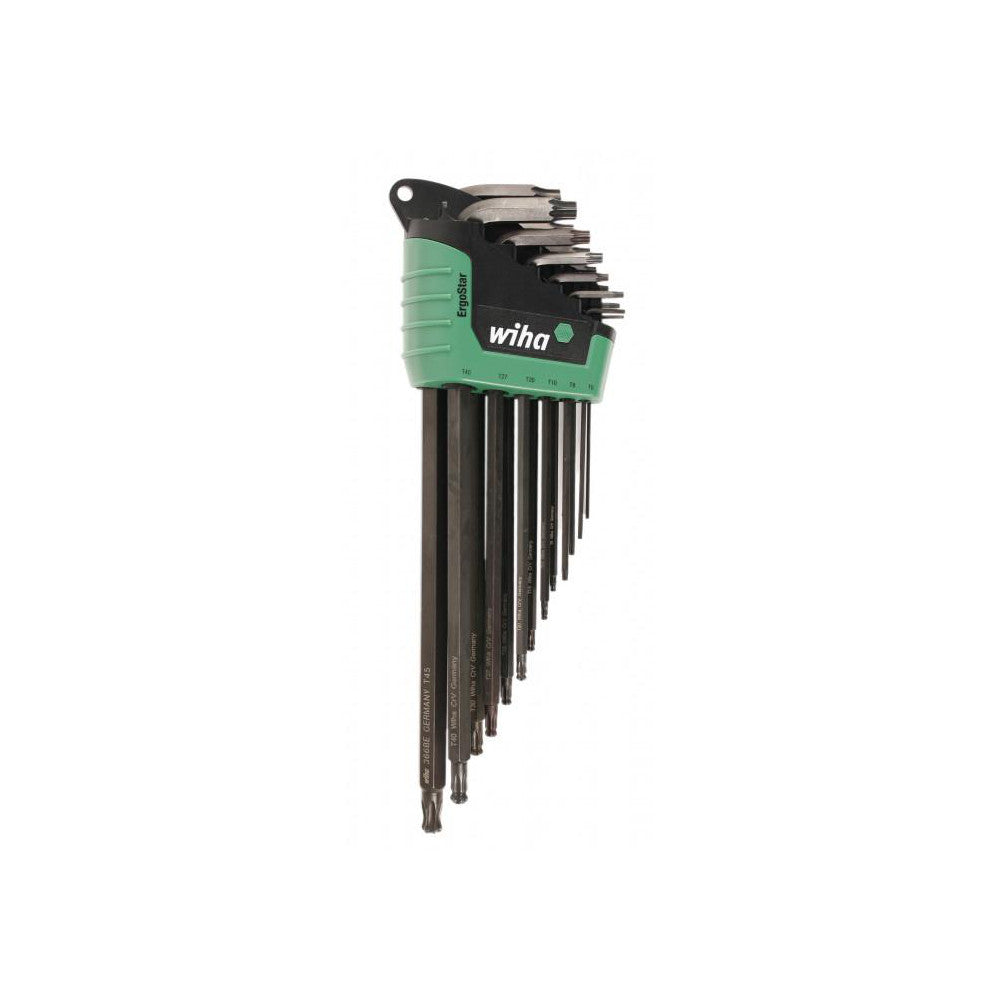 Wiha 36689 Torx Key Set 13 Pc, L-Handle, T5 to T45