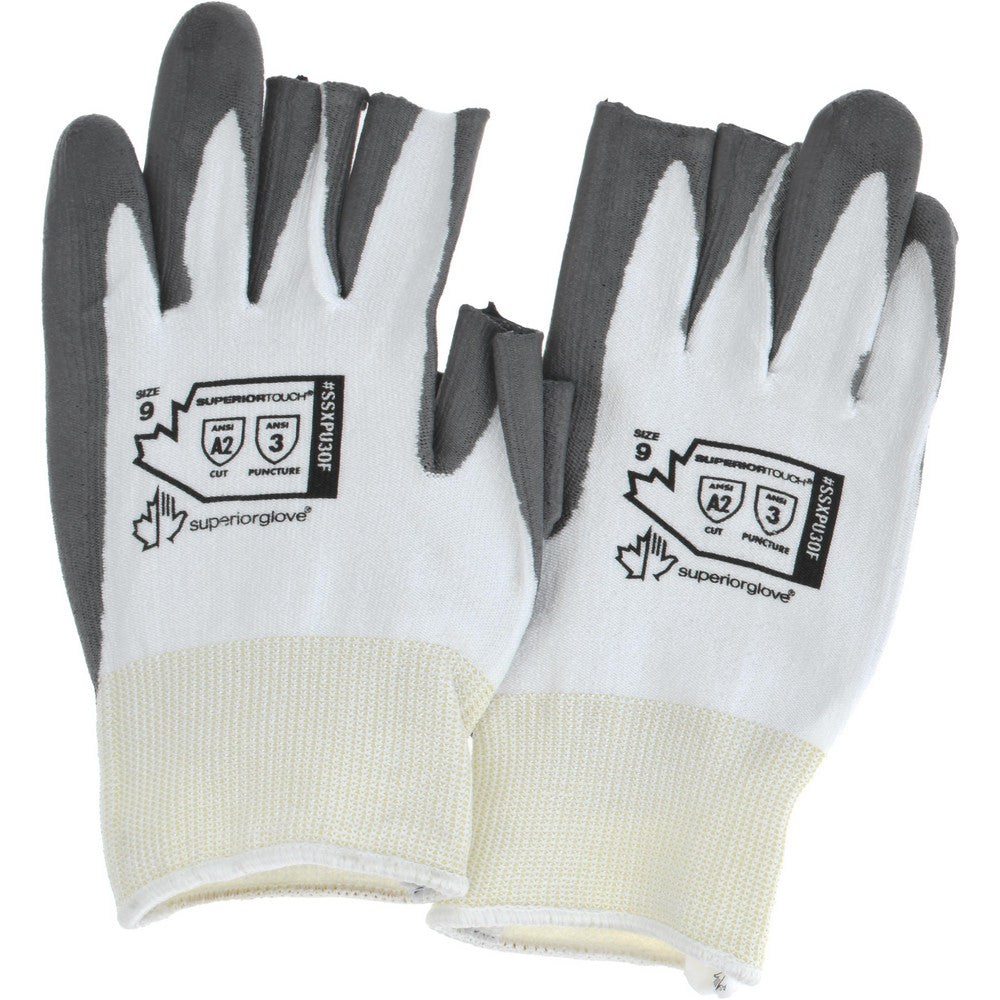 Superior Glove Works SSXPU3OF-9 Cut & Puncture-Resistant Gloves Superior Glove Works SSXPU3OF, Size Large, ANSI Cut A2, ANSI Puncture 3, Polyurethane, Dyneema