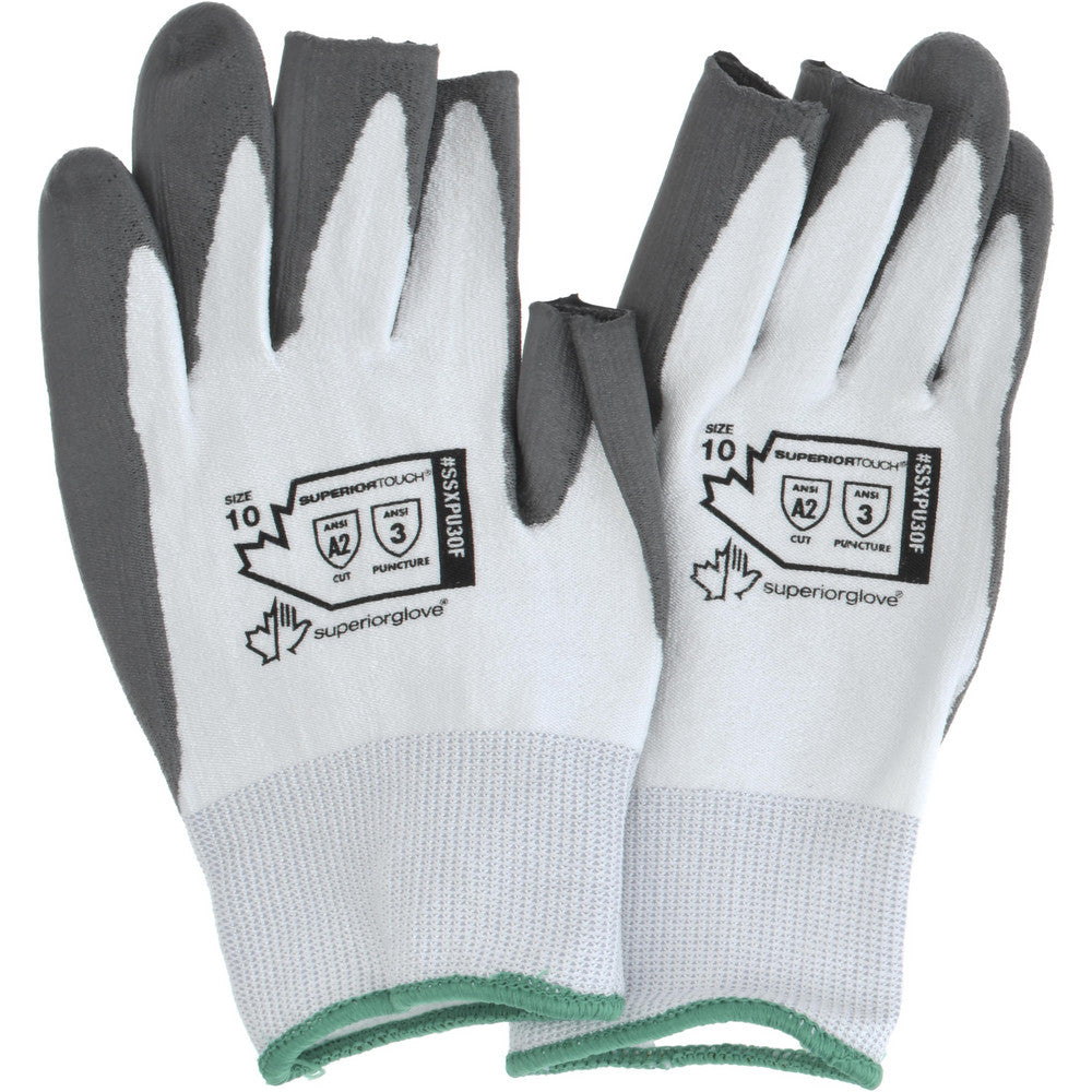 Superior Glove Works SSXPU3OF-10 Cut & Puncture-Resistant Gloves Superior Glove Works SSXPU3OF, Size X-Large, ANSI Cut A2, ANSI Puncture 3, Polyurethane, Dyneema