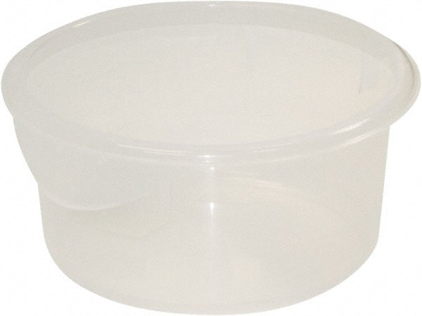 Rubbermaid FG572024CLR Food Storage Container Polypropylene, Round