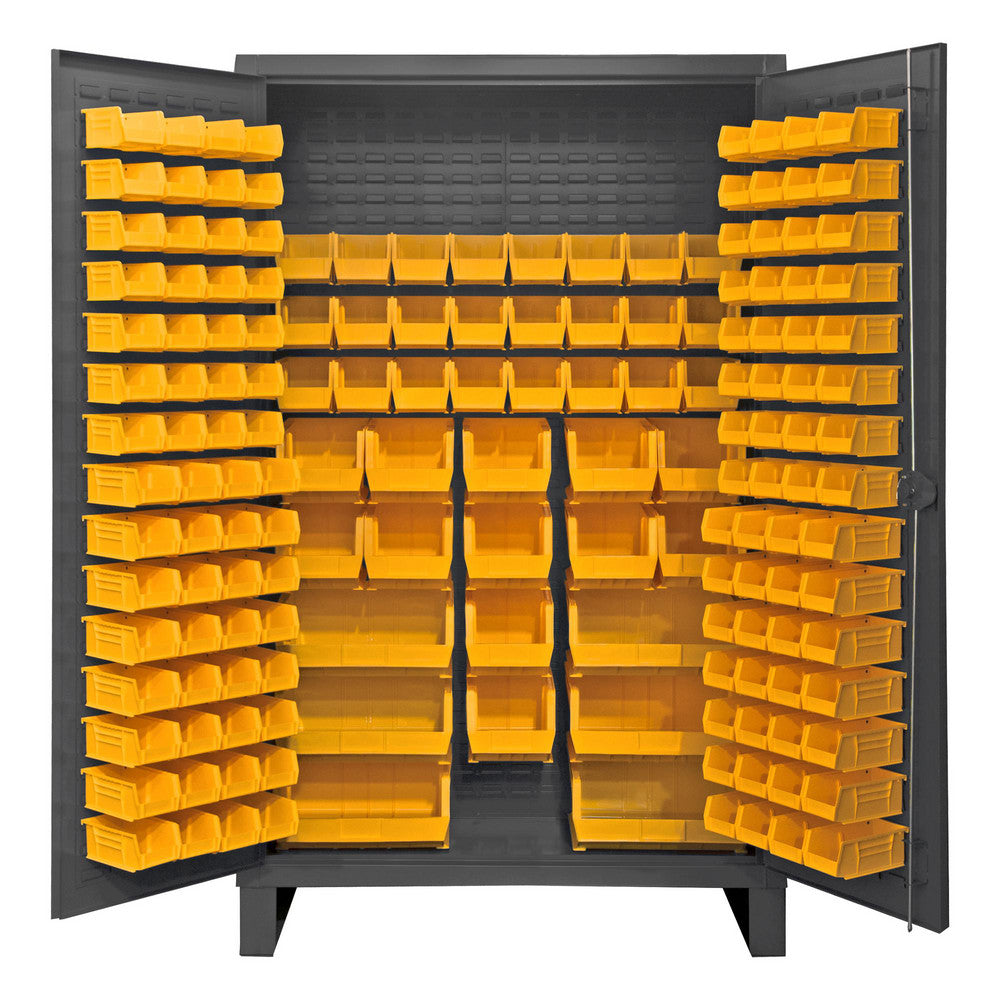 Durham HDC48-162-95 Steel Bin Cabinet 48" Wide, 24" Deep, 78" High