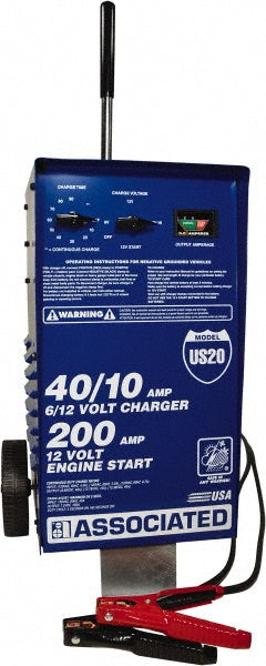 Associated Equipment US20 Automatic Charger 6 & 12VDC