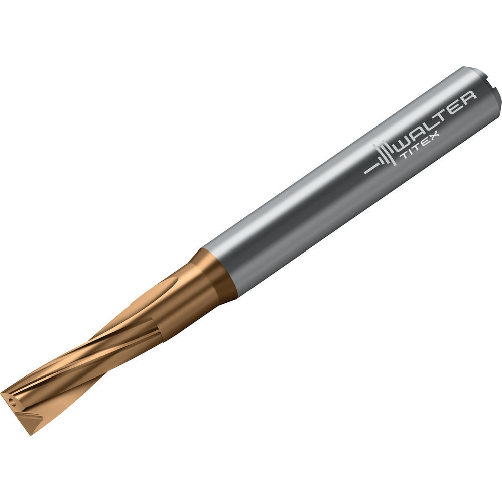 Walter-Titex 8221654 Screw Machine Length Drill Bit 12.70 mm (0.4921) Dia, 180 deg, Solid Carbide