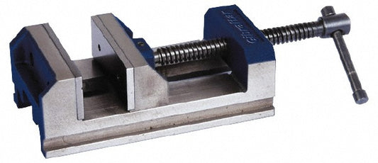 Gibraltar 428-74072 6" Jaw Opening Capacity x 2" Throat Depth, Horizontal Drill Press Vise
