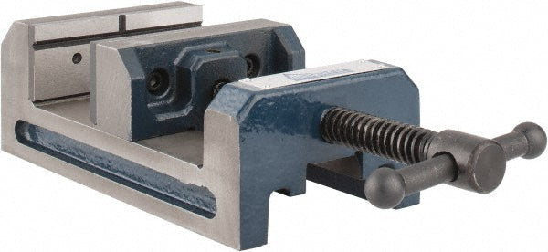 Gibraltar 428-74062 4" Jaw Opening Capacity x 1-1/2" Throat Depth, Horizontal Drill Press Vise