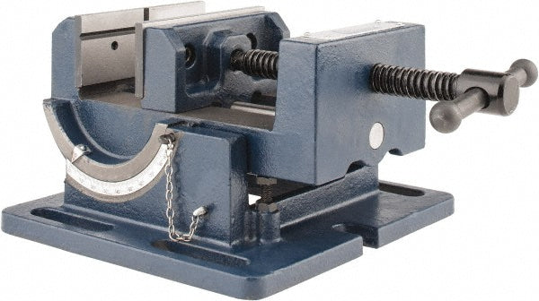 Gibraltar 428-72032 Machine Vise 4" Jaw Width, 4" Jaw Opening, Angle, Stationary Base