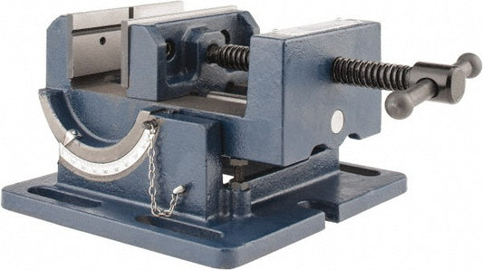 Gibraltar 428-72032 Machine Vise 4" Jaw Width, 4" Jaw Opening, Angle, Stationary Base