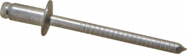 RivetKing FBF52/P100 Open End Blind Rivet Size 52, Dome Head, Stainless Steel Body, Stainless Steel Mandrel