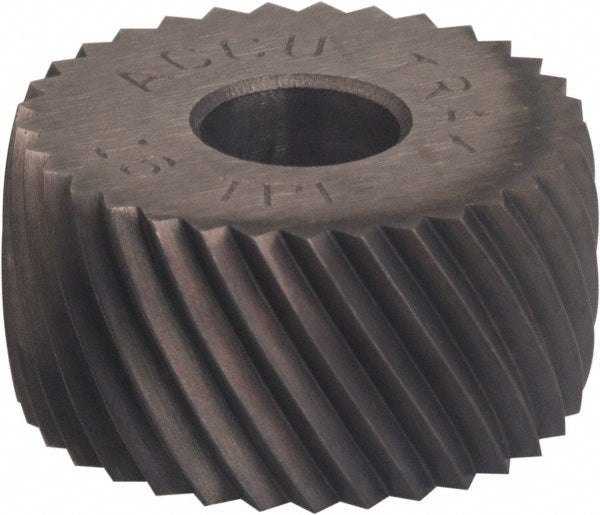 Accu-Trak Tool Corp EPLV220 FNC Convex Knurl Wheel 1/2" Dia, 90 &deg Tooth Angle, 20 TPI, Diagonal, Cobalt