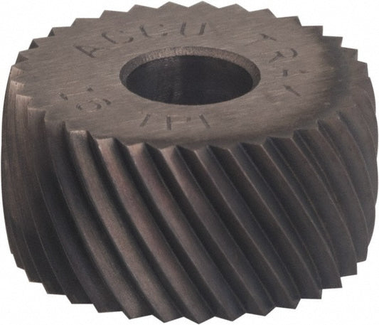 Accu-Trak Tool Corp EPLV220 FNC Convex Knurl Wheel 1/2" Dia, 90 &deg Tooth Angle, 20 TPI, Diagonal, Cobalt