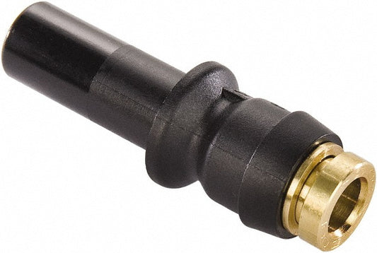 Parker 37PTCSP-4-6 Push-To-Connect Tube to Stem Tube Fitting Plug-In Adapter, 1/4" OD