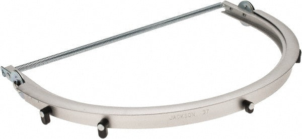Jackson Safety 14945 Hard Hat Capmount Adapter Aluminum, Silver, Use with Full Brim Hard Hat