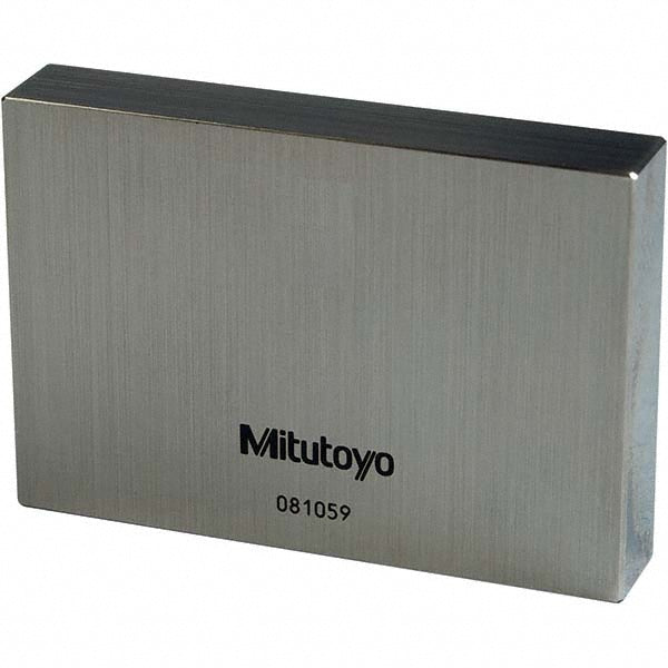 Mitutoyo 611681-531 Rectangle Steel Gage Block 100 mm, Grade 0