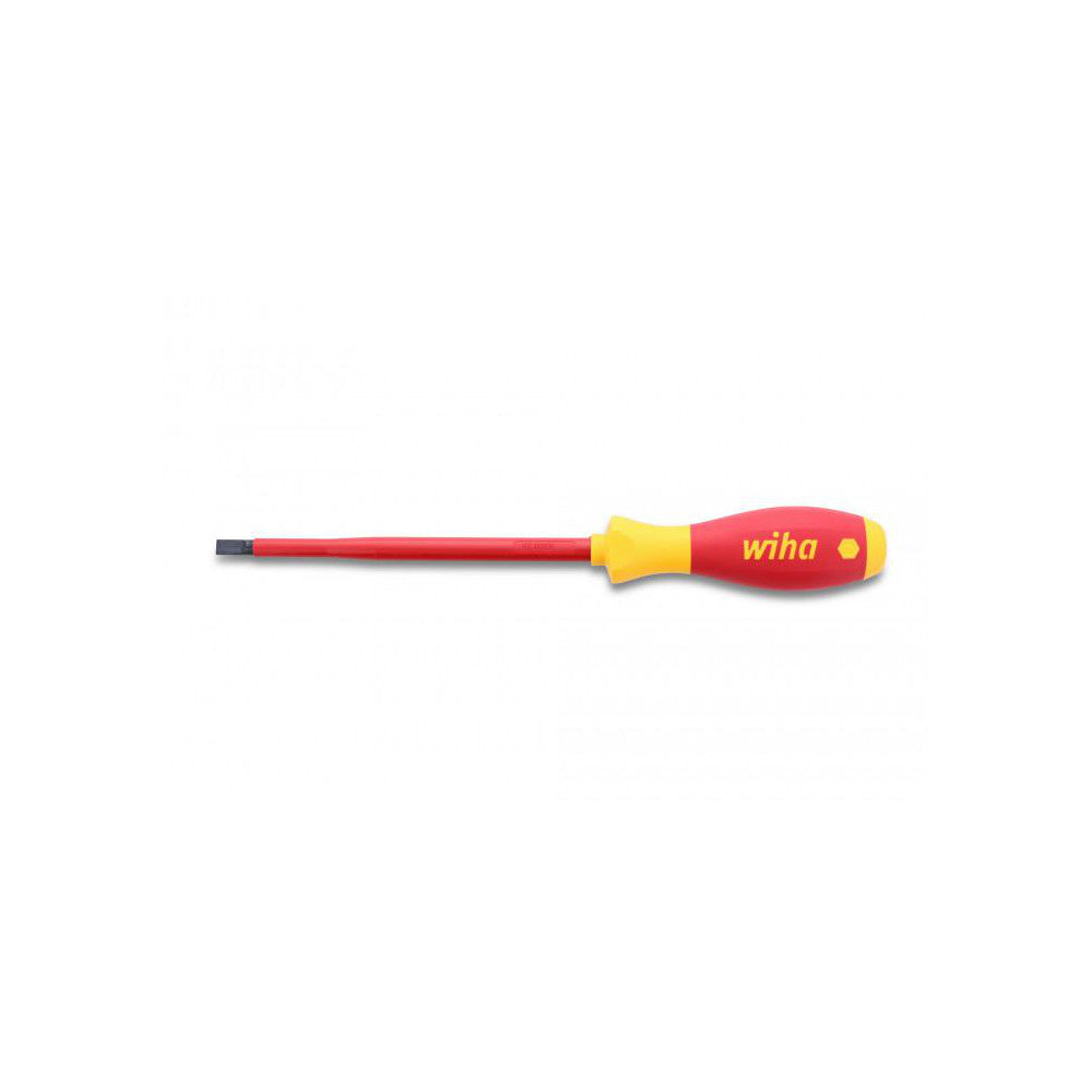 Wiha 32039 Slotted Screwdriver 1/4" Width, 10.6" OAL, 6" Blade Length
