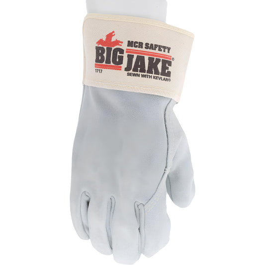 MCR Safety 1717 Work Gloves MemphisÂ® 1717, Size X-Large, Fleece Lined, Cowhide Leather, General Purpose