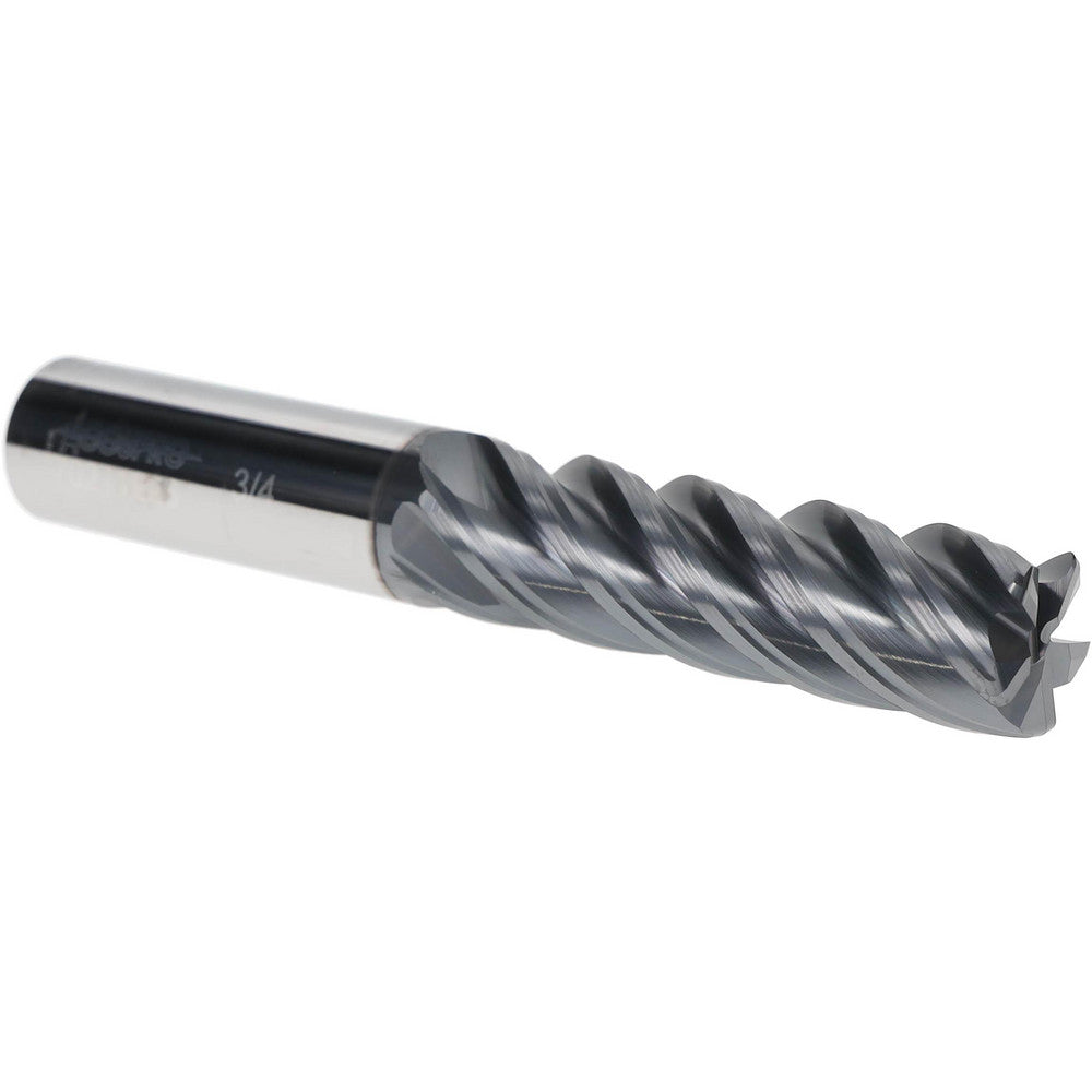 Accupro 70211826 Corner Radius End Mill 3/4" Dia, 2-1/2" LOC, 0.06" Radius, 5 Flutes, Solid Carbide
