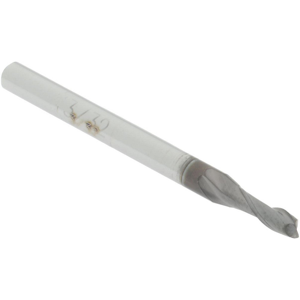 Accupro 70212634 Square End Mill 3/32'' Dia, 9/32'' LOC, 1/8'' Shank Dia, 1-1/2'' OAL, 2 Flutes, Solid Carbide