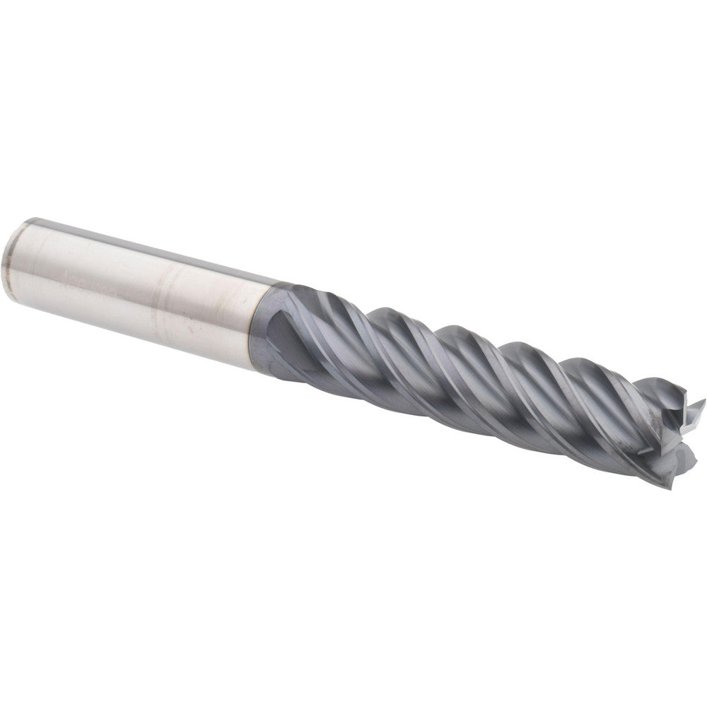 Accupro 70213459 Square End Mill 5/8'' Dia, 2-1/2'' LOC, 5/8'' Shank Dia, 5'' OAL, 5 Flutes, Solid Carbide