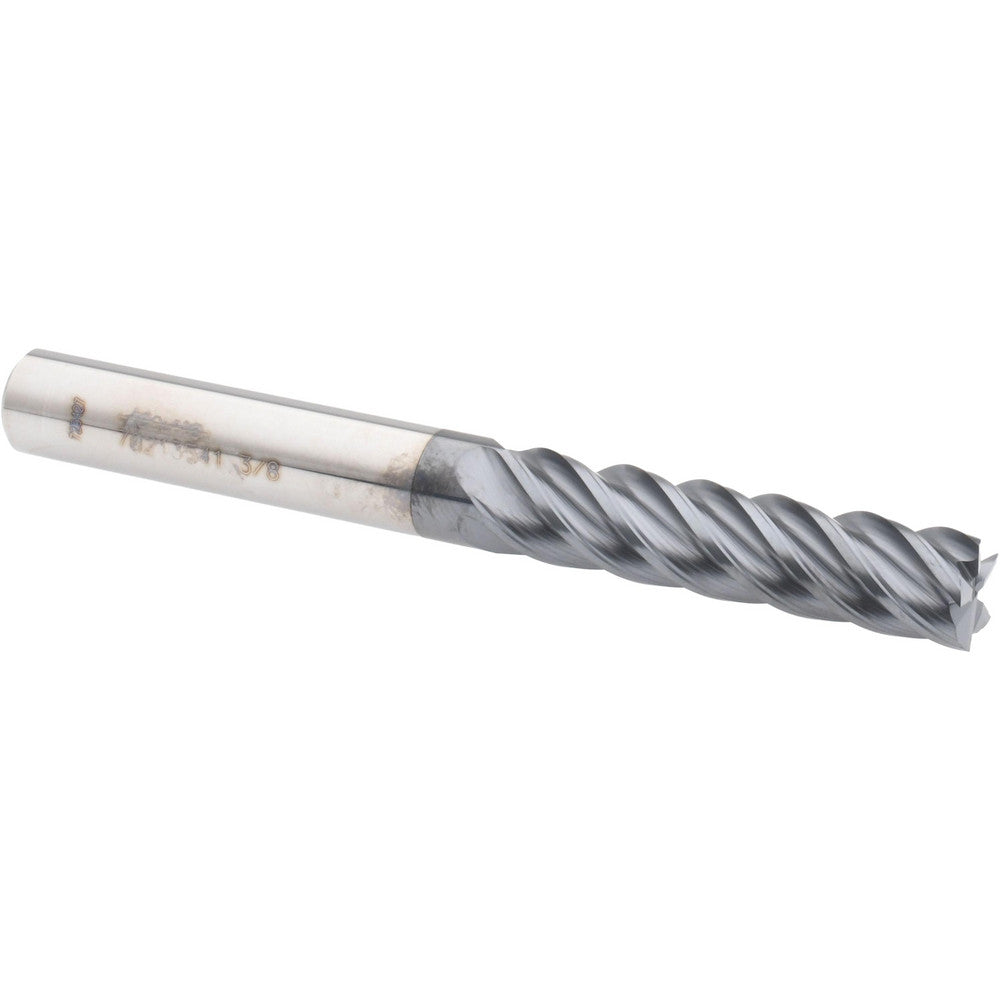 Accupro 70213541 Square End Mill 3/8'' Dia, 1-1/2'' LOC, 3/8'' Shank Dia, 3-1/2'' OAL, 5 Flutes, Solid Carbide