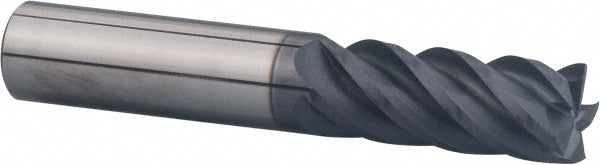 Accupro 70211982 Corner Radius End Mill 3/8" Dia, 5/8" LOC, 0.015" Radius, 5 Flutes, Solid Carbide
