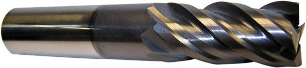 Accupro 70213814 Square End Mill 1/2'' Dia, 5/8'' LOC, 1/2'' Shank Dia, 2-1/2'' OAL, 4 Flutes, Solid Carbide