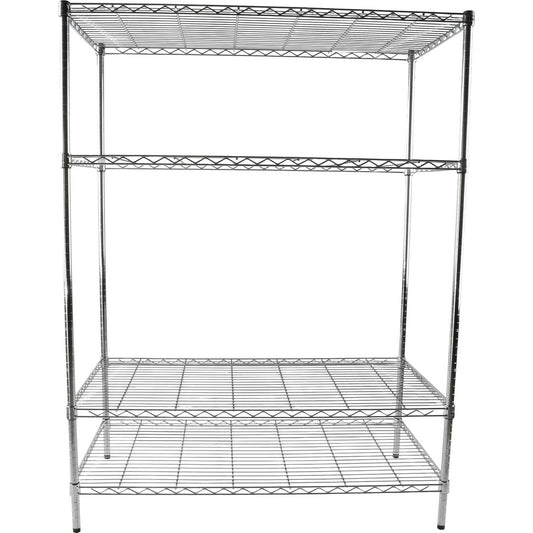 Value Collection 244863-4LC Starter Unit Wire Shelving 4 Shelves